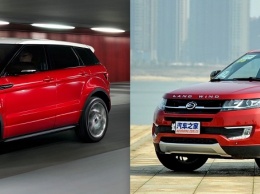 Суд запретил китайскую копию Range Rover Evoque