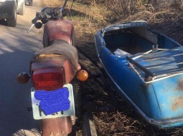 Пьяный мотоциклист поднял на ноги полицию