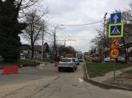 В Краснодаре дорожники приступили к ремонту улицы Кожевенной