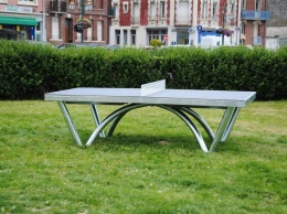 В дворах Кременчуга предлагают установить столы для тенниса