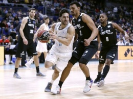 Чудо-бросок баскетболиста "Реала" помог мадридцам вырвать победу на последней секунде матча Евролиги (ВИДЕО)