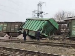 В Киеве на железной дороге произошла авария