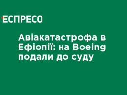 Авиакатастрофа в Эфиопии: на Boeing подали в суд