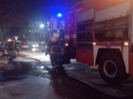 В центре Одессы горел джип депутата облсовета