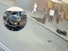 Смертельная авария с нацгвардейцами в Одессе: в сеть попало первое видео