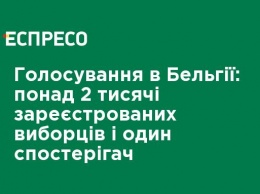 Голосование в Бельгии: более 2000 зарегистрированных избирателей и один наблюдатель