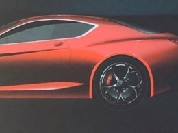 Появилось фото гибридного суперкупе Alfa Romeo GTV