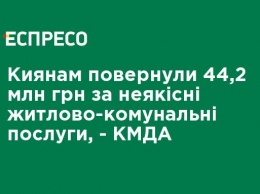 Киевлянам вернули 44,2 млн грн за некачественные жилищно-коммунальные услуги, - КГГА