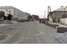 Мелитополь бьет рекорды по скорости текущего ремонта дорог (фото)