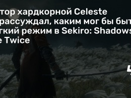 Автор хардкорной Celeste порассуждал, каким мог бы быть легкий режим в Sekiro: Shadows Die Twice