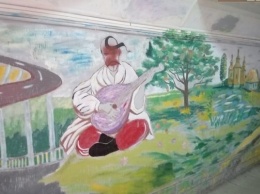 Неизвестные испортили росписи известного уличного художника в Запорожье (ФОТО)