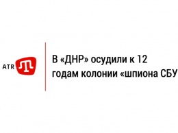 В «ДНР» осудили к 12 годам колонии «шпиона СБУ»