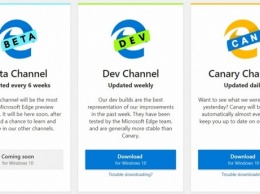 Скачать браузер Microsoft Edge на Chromium уже можно в версии для разработчиков