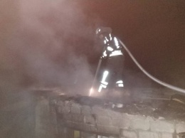 В Станице Луганской случился пожар