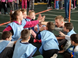 В Павлограде прошел первый фестиваль по детской легкой атлетике