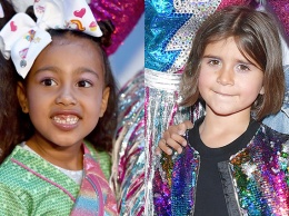 Маленькие женщины: дочери Ким и Кортни Кардашьян стали звездами на красной дорожке