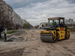 В Запорожье продолжается реконструкция улицы Школьной: что уже сделано, - ФОТОРЕПОРТАЖ