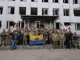 Днепр-1 с юбилеем поздравили на передовой