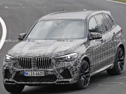 Обновленный BMW X5 M испытали на Нюрбургринге