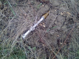 В Попаснянском районе недалеко от магистрального газопровода нашли две гранаты РПГ-7