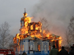 Какие церкви и храмы горели на Днепропетровщине за последние годы?