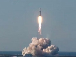 Space Х потеряла первую ступень Falcon Heavy после посадки