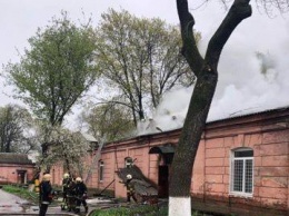 В Одессе горела психиатрическая больница