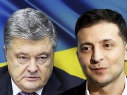 КМИС: отрыв Зеленского от Порошенко постепенно сокращается