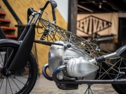 Revival Cycles построили «прозрачный» мотоцикл из титана