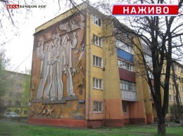 Панно в стиле советского патриотического реализма находятся в Кривом Роге в удовлетворительном состоянии (фото, видео)