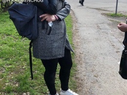 В Кременчуге девушка выпала из маршрутки (фото)