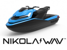 Nikola Motor Wav - гидроцикл с электромотором и экраном 4К