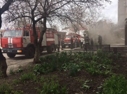 В Бердянске загорелся филиал краеведческого музея