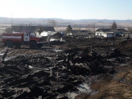 В Забайкалье из-за пожаров сгорели 109 домов