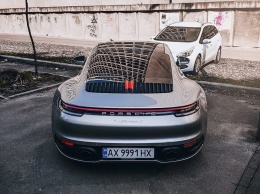 В Украине засняли новый Porsche 911 2019