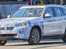 Электрический внедорожник BMW iX3 был замечен в Мюнхене на тестах