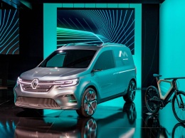 Renault показал концепт будущего электрического фургона Kangoo