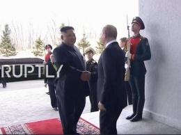 Путин и Ким Чен Ын встретились на острове Русский