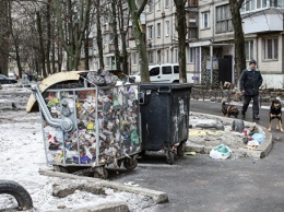 На подземные мусорки Киев потратил миллионы гривен