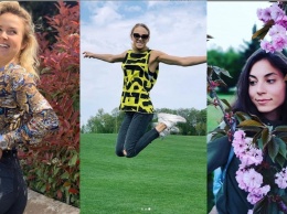 Украинские спортсменки-красавицы поделились яркими весенними фото в соцсетях