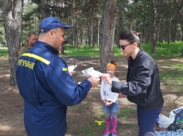 Каховские спасатели провели очередной рейд в местах массового отдыха людей