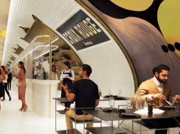 На месте заброшенной станции метро в Париже откроется бар
