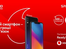 Кешбэк 500 грн за смартфон-новинку: эксклюзив от Vodafone и TECNO Mobile