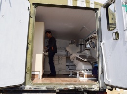 Николаевские волонтеры превратили ГАЗ-66, прошедший Иловайск, в мобильный стоматологический комплекс для 28-й мехбригады