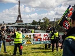 Юбилейная 25-я акция "желтых жилетов" во Франции стала самой малочисленной с начала протестов