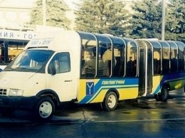Экспериментальный автобус-гармошка «Газель» из Саратова