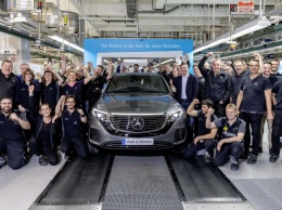 Электрический кроссовер Mercedes-Benz EQC поступил в продажу