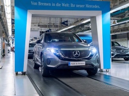 Mercedes открыл продажи электрокроссовера EQC