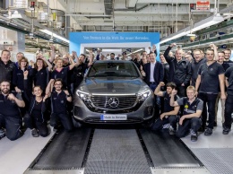 Mercedes EQC стал самым дешевым электрическим SUV премиум-класса