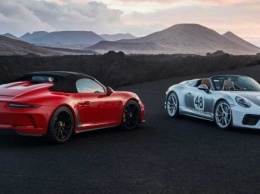Porsche опубликовал цены на 911 Speedster 2019 в Европе